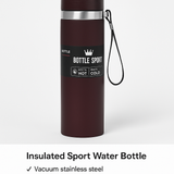 Stainless Steel Sport Thermal Water Bottle 500ml – Hot & Cold Insulated | Leak-Proof & Portable