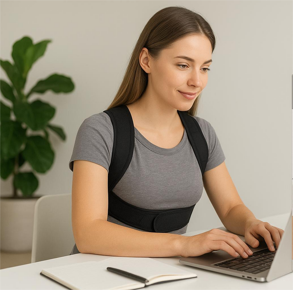 ReiLife Adjustable Back Support Belt – Pain Relief & Posture Corrector