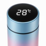 Flintronic Smart Insulated Water Bottle – 500ml Stainless Steel Vacuum Flask with LED Temperature Display & DIY Tea Filter