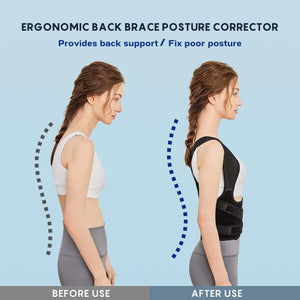 ReiLife Adjustable Back Support Belt – Pain Relief & Posture Corrector