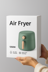 ZNC 1350W 4L Air Fryer – Oil-Free Healthy Cooking | Digital Temperature Control