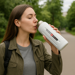 Premium Stainless Steel Thermos Bottle – 1L | Hot & Cold, Leak-Proof, Double Wall Insulated Flask