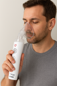 LifeCare Medical Handheld Nebulizer LC-603 – Portable & Rechargeable for Kids & Adults