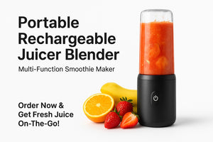 Mini Portable Juicer Blender USB Rechargeable Smoothie Maker